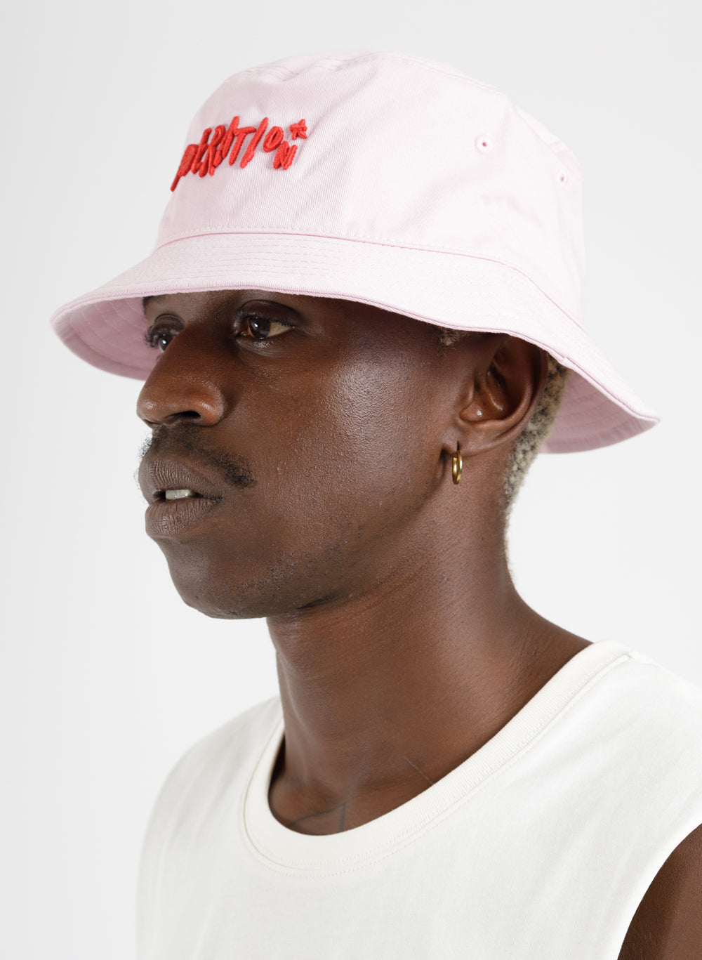 Bucket Hat Inked Light Pink Federation