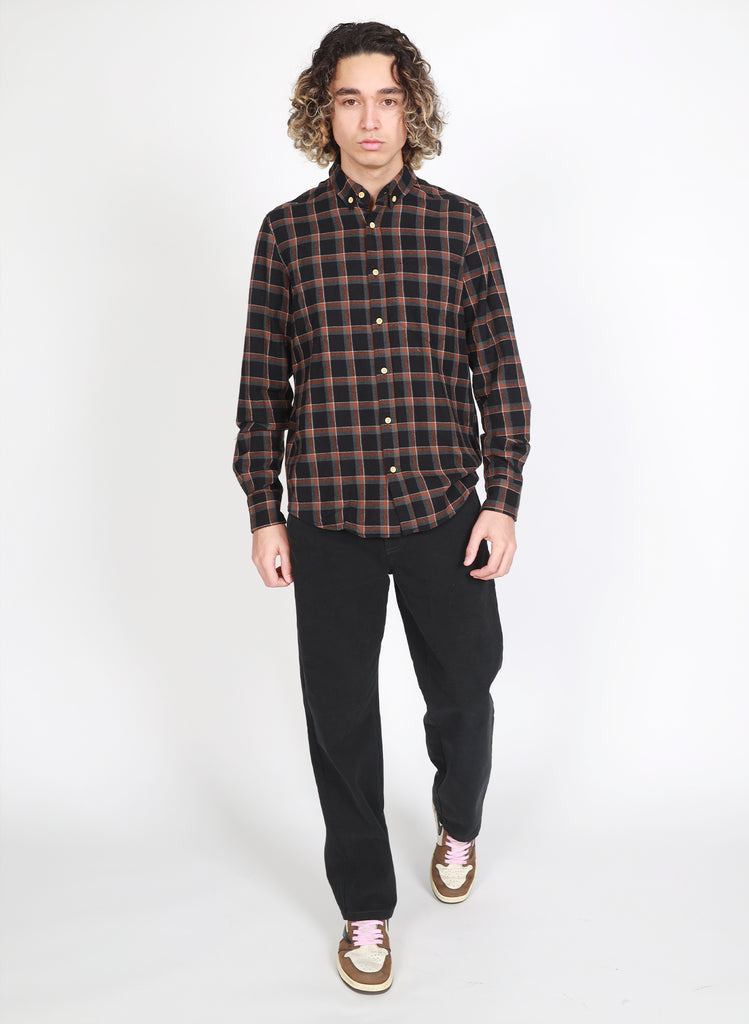 Sunday Shirt | Black Check | Federation