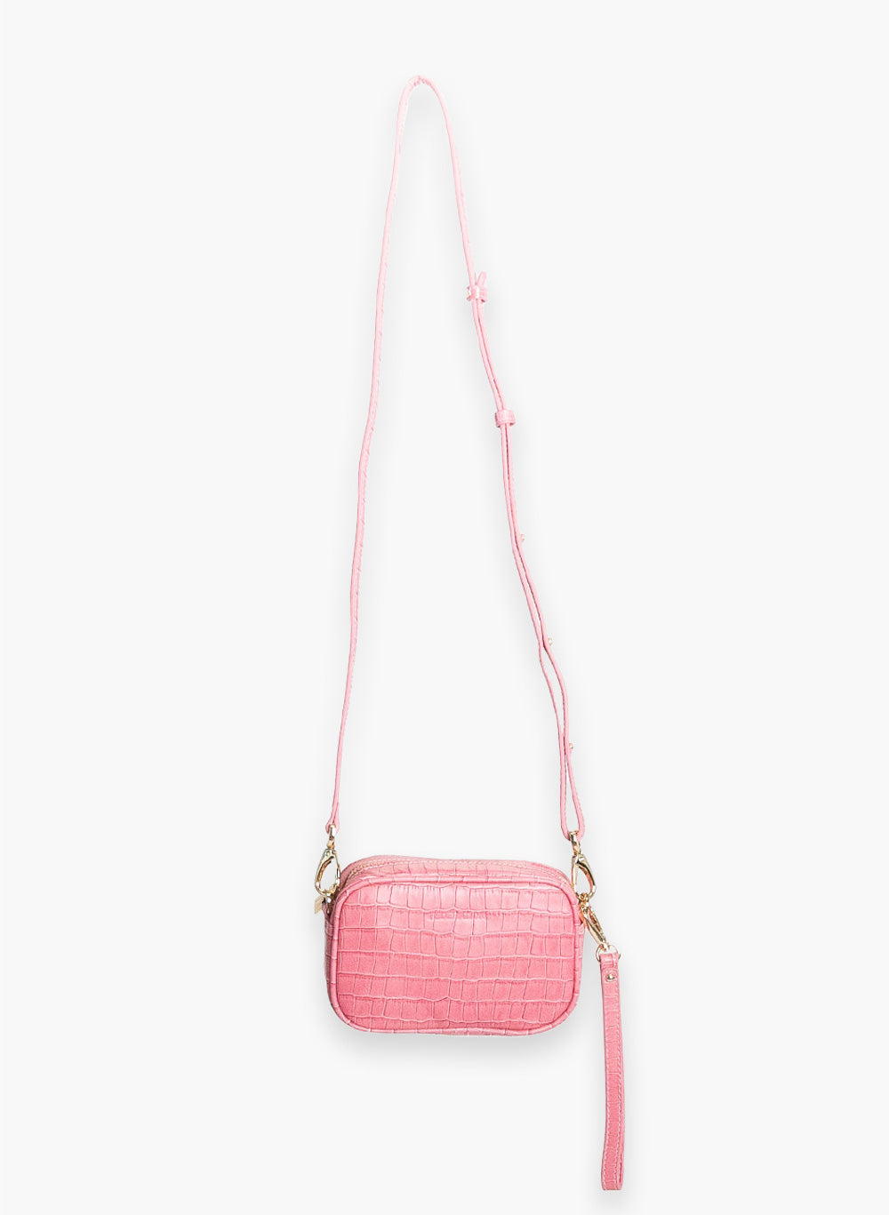 Small Times Bag Hot Pink Croc Federation